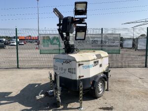 UNRESERVED 2014 Towerlight VB9 Fast Tow Diesel LED Lighting Tower