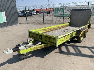 UNRESERVED 13 x 4 Twin Axle Plant Trailer