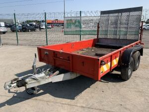 UNRESERVED Oliver Cusack 11 x 6 Twin Axle Plant Trailer