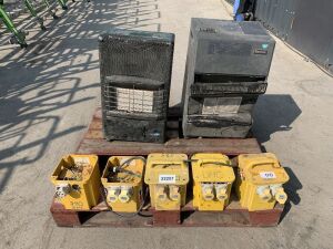 UNRESERVED Lot to Include: 5x Transformers & 2x Heaters