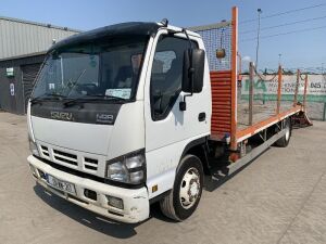 2013 Isuzu NQR 75E47 520 ABS 5193cc 7.5T LWB Automatic Plant Body Truck