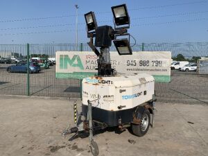 UNRESERVED 2013 Towerlight VB9 Fast Tow Diesel Lighting Tower