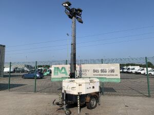 UNRESERVED Towerlight VB9 Fast Tow Diesel Lighting Tower