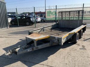 UNRESERVED Ifor Williams GX106 3.5T Twin Axle Plant Trailer