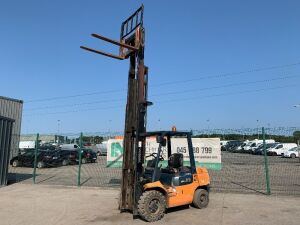 UNRESERVED Toyota Geneo 30 3T Diesel Forklift