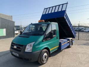 UNRESERVED 2008 Ford Transit 350 MWB 3 Way Tipper