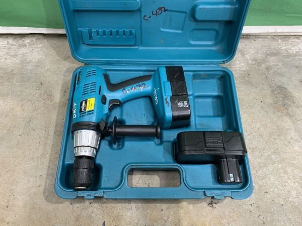 Rolson Battery Drill c/w 2x Batteries