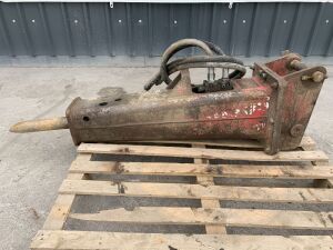 2005 Socomec Hydraulic Rockbreaker to suit 3T Excavator