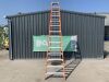 UNRESERVED Stradbally 14 Rung Fibreglass A Frame Ladder - 2