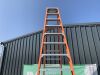 UNRESERVED Stradbally 14 Rung Fibreglass A Frame Ladder - 7