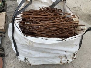 Bag of U-Shaped Rebar