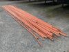 Approx 35x Tubular Steel Rods