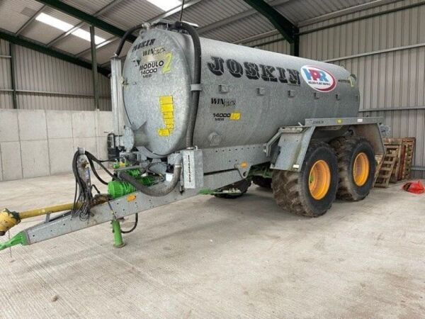 UNRESERVED 2017 Joskin Modul02 14000MED 3500G Double Axle Tanker