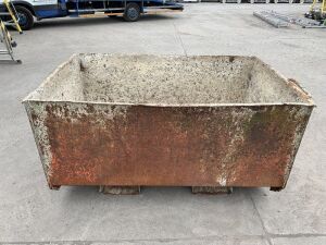 Mortar Bin c/w Forklift Skids