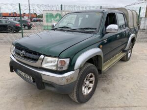 2002 Toyota Hilux D4D 2.5Ltr Diesel Pick Up