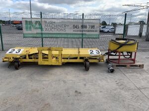 UNRESERVED 12FT Hydraulic Sweeper Unit