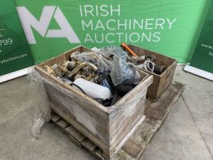 UNRESERVED Pallet of Doosan Excavator Parts to Include