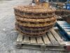 4x Excavator Track Chains - 2