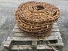 4x Excavator Track Chains - 3