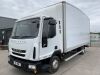 2011 Iveco Eurocargo ML75E16 Euro 5 4x2 Teardrop Box Truck