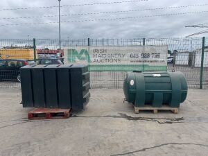 2 x Oil Tanks (1100ltr & 1200ltr)