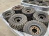 24x Forklift Tyres & Rims (18 x 7-8) - 3