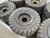 24x Forklift Tyres & Rims (18 x 7-8) - 4