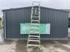 UNRESERVED Little Giant 3.8M 7 Rung Platform Ladder c/w Safety Cage - 2