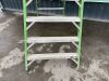 UNRESERVED Little Giant 3.8M 7 Rung Platform Ladder c/w Safety Cage - 4