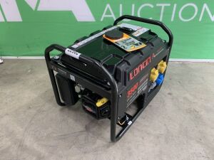 UNUSED Loncin 3.5KVA Petrol Generator