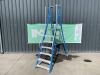 Blue 8ft Fibreglass Ladder