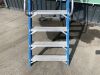 Blue 8ft Fibreglass Ladder - 4