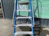 Blue 8ft Fibreglass Ladder - 5