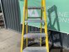 Yellow 6ft Fibreglass Ladder - 5