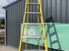 Yellow 10ft Fibreglass Ladder - 6