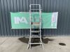 1.6M Aluminium Telescopic Podium Ladder - 2