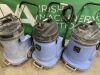 UNRESERVED 3x Blue Numatic Hoovers - 5