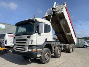 2006 Scania P380 8x4 Manual Tipper