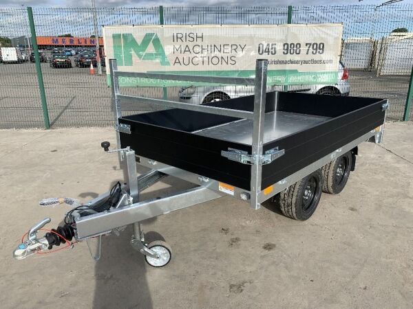 UNUSED 2021 Saris Platform PL276 2000KG 9 x 4'11" Dropside Trailer