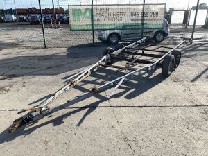 Double Axle Galvanised Trailer Chassis