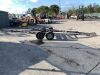 Double Axle Galvanised Trailer Chassis - 5