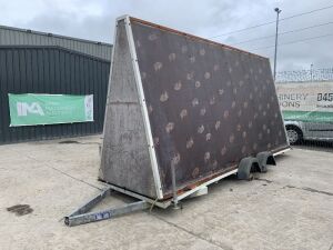 Double Axle A-Frame Advertising Board