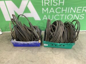 UNRESERVED 2x Buckets of Assorted Belts