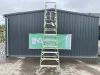UNRESERVED Little Giant 3.8M 7 Rung Platform Ladder c/w Safety Cage - 2