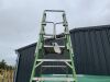 UNRESERVED Little Giant 3.8M 7 Rung Platform Ladder c/w Safety Cage - 6