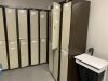 Staff Quarters/Locker Room- 17 Double Tall Lockers, Refuge Bin, 3 Tables, 9 x Chairs, S/S Sink, Undercounter Fridge, Microwave, Marco Water Boiler - 2