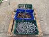 UNRESERVED Pallet Of Chains, Bolts & Equip - 2