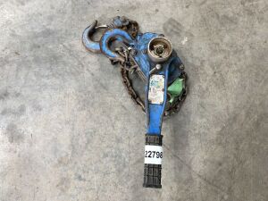 UNRESERVED Lift IQ 3T Lever Hoist (Blue)