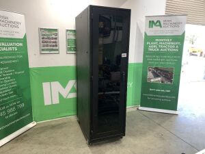 UNRESERVED 1x Large Comms Cabinet & 1x Small Comms Cabinet