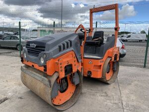 UNRESERVED 2008 Hamm HD14 Twin Drum Diesel Roller